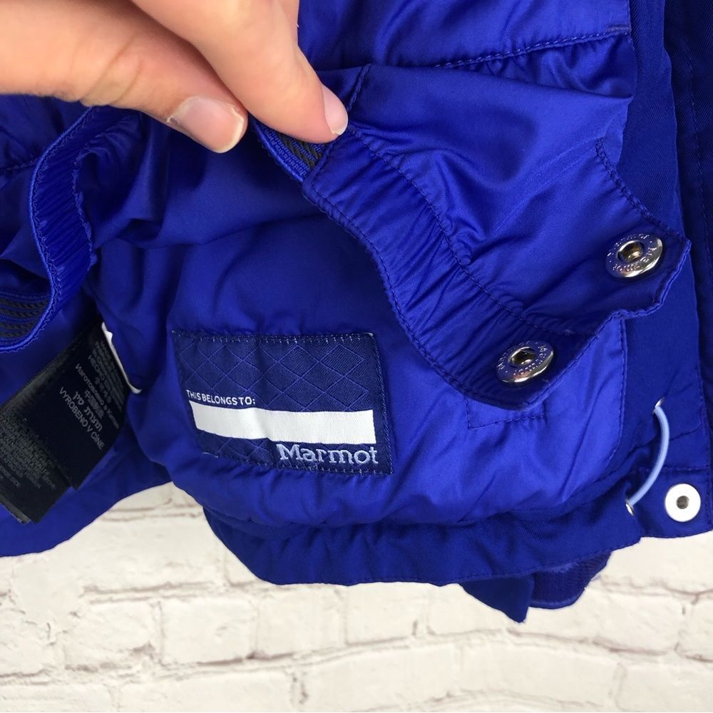 Marmot Blue Ski & Snow Jacket Kids L - Picture 8 of 14